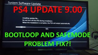 PS4 900 UPDATE  How to SAFELY INSTALL PS4 900 UPDATE  PS4 Bootloop ERROR FIX [upl. by Bartholomeus462]