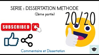 Dissertation méthode partie 2 📘📗 [upl. by Gschu]