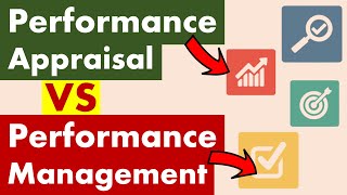 Differences between Performance Appraisal and Performance Management [upl. by Kitchen65]