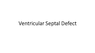 Ventricular Septal Defect [upl. by Juliette887]