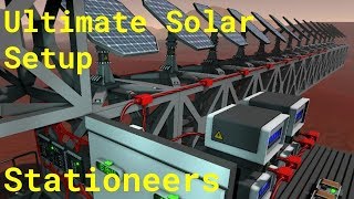 Stationeers Tutorial Ultimate Solar Setup [upl. by Esej]