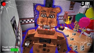 TOUS LES ANIMATRONICS SONT LA   FNAF Minecraft [upl. by Nireil]