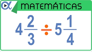 ➗ DIVISIÓN de FRACCIONES MIXTAS [upl. by Truc]
