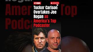 Tucker Carlson Overtakes Joe Rogan as America’s Top Podcaster [upl. by Singh340]