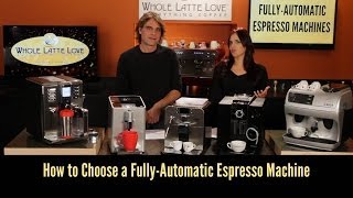 How To Choose a Fully Automatic Espresso Machine  Countertop Cafe [upl. by Barbie]