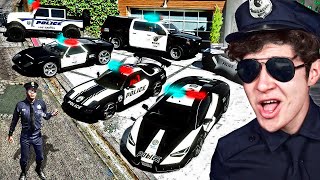 ROBANDO COCHES de POLICÍA MILLONARIOS en GTA 5 Mods [upl. by Kilgore]