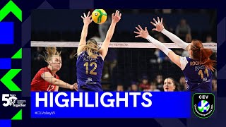 Volero LE CANNET vs CS Volei Alba BLAJ  Match Highlights [upl. by Westbrooke]