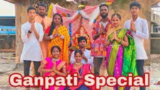 GANPATI SPECIAL DANCE VIDEO 2024  MORYA MORYA MORYA RE [upl. by Anir699]