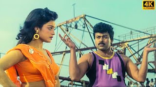 Bangaru Kodi Petta 4k Video Song  Gharana Mogudu  Chiranjeevi  Disco Shanthi [upl. by Allenotna36]