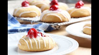 Cherry Champagne Cheese Danish [upl. by Ylrebmik]