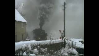 Dampflok Annaberg  Crottendorf Deutsche Reichsbahn DDR Erzgebirge [upl. by Palmira]