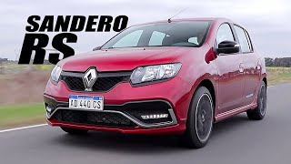 Renault Sandero RS 2020  Test  Matías Antico  TN Autos [upl. by Kared]