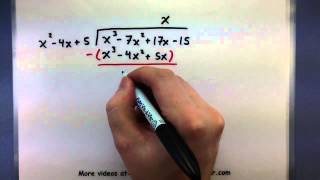 PreCalculus  Complex zeros theorem of polynomials [upl. by Kizzee]