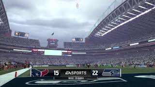 Madden NFL 17 PS4 texans vs seahawks CPU vs CPU [upl. by Nedroj991]