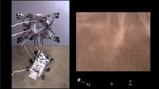 Watch Perseverances Mars descent and landing in stunning video [upl. by Elvina18]