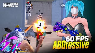 OMG 😱 Aggressive Fastest Player 🔥  4 Finger  Gyroscope  iPhone 13 60 FPS ❤️  BGMI [upl. by Ocirnor133]