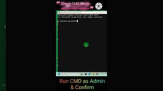 Run CMD as Administrator and Confirm Access  Windows Tips [upl. by Ragland]