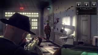 ◀Hitman Absolution DLC Codename Tommy Gun Bronson M1928 Gun Showcase [upl. by Salis]