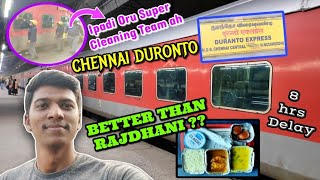 🚂CHENNAI DURONTO EXPRESS TRAVEL VLOG PART2 HNizamuddin to Chennai  8hrs delay  Naveen Kumar [upl. by Iey]