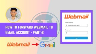 How to forward webmail to gmail outlook account  Connect webmail to outlook account [upl. by Astri]