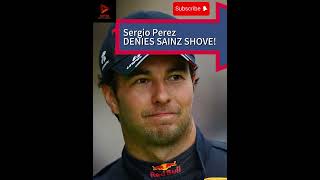 Sergio Perez DENIES SAINZ SHOVE 🏎️  F1 f1 formula1 [upl. by Alaham]