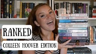 COLLEEN HOOVER BOOKS RANKED  Little Reads [upl. by Kentiga]