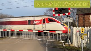 Barcroft Level Crossing 08032024 [upl. by Vinna339]