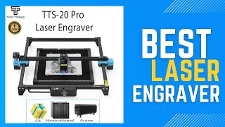 Best Laser Engraver  TwoTrees TTS 20 Pro CNC Metal Laser Engraver Review in 2025 [upl. by Darnell]