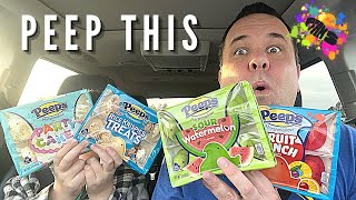 Watch As Dad And Son Taste Test A Variety Of Peeps Flavors [upl. by Eelano]