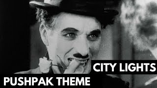 City Lights  Beautiful Indian BGM  Pushpak  Pesum Padam  Kamal Hassan Silent Film [upl. by Wehttan340]