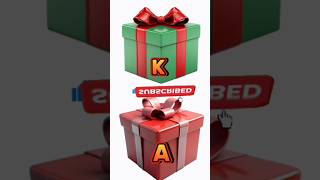 Choose gift box try your lock K OR A chooseyour danishyt [upl. by Esiuole716]