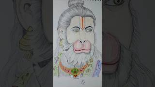 Hanuman ji drwaing shortsfeedshortvideoytshortsdrawingartyoutubeshorts [upl. by Spearing524]