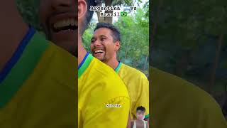 Argentina vs Brazil fight😇🤣 comedy comedyfilms funny comedymovies tiktokfunny tiktok [upl. by Prestige445]