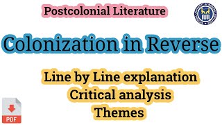 Colonization in Reverse [upl. by Phelps]