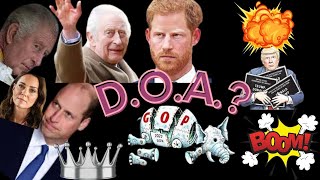 King Charles Princess William Harry Katherine USA GOP on purpose implosion for Donald Trump Tarot [upl. by Baiel]