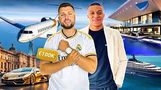 TRĂIESC CA ȘI KYLIAN MBAPPÉ LA REAL MADRID PENTRU 24 DE ORE [upl. by Garap]