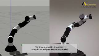 Reinforcement Learning with Gazebo and ROS 2 in a robotic arm [upl. by Chelsy307]