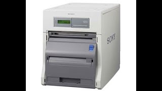 Sony UPDR200 Digital Photo Thermal Printer  Windows 7 Driver [upl. by Trahurn38]