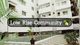 Low Rise amp Compact  2 BHK Apartment For Sale in Bangalore 🏡 [upl. by Laehcor]