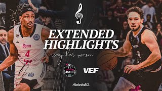 Telekom Baskets Bonn v VEF Riga  Full Game Highlights  BasketballCL 202425 [upl. by Eremaj]