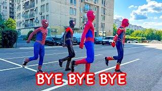 Deadpool amp Wolverine Bye Bye Bye NSYNC Full Dance by Spiderman Team [upl. by Ellicec]