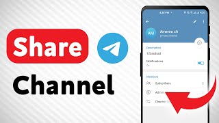 How To Share A Channel on Telegram Updated [upl. by Smeaj]