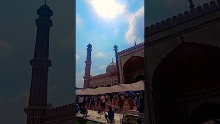 JAMIA MASJID ❤️FRIDAY PRAYER 🤲 delhi jamiamasjid [upl. by Linnell]