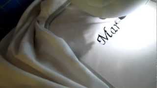 Letter Embroidery with Brother Sewing Machine [upl. by Lamhaj]