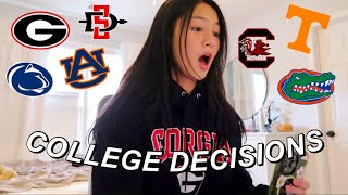 COLLEGE DECISIONS REACTIONS 2024 [upl. by Gabrielson]