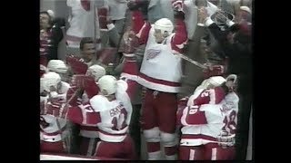 1997 Playoffs Detroit Red Wings Goals Alternate Version [upl. by Jezabel]