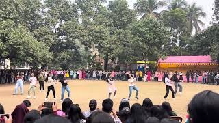 College Special dance Charnock Institute Picnic 2k24flashmob 🫶🏻 college flashmob youtube [upl. by Kaitlyn]