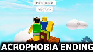 Easiest Game On Roblox New Acrophobia Ending Full Walkthrough [upl. by Aziza]