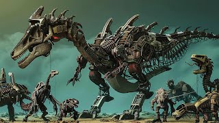 Dinos Online  Attack of the Machine Army [upl. by Ordnagela]