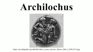 Archilochus [upl. by Notnad]